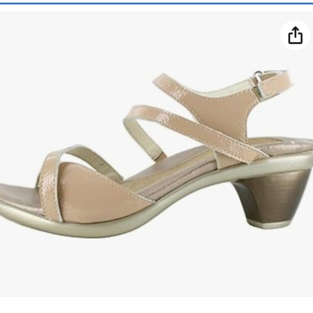 NAOT Footwear Womens Limit Sandal, Camel color, size 7 or 7.5